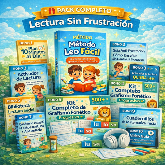 PACK COMPLETO : Método Leo Fácil + 10 Bonos - Mi tienda